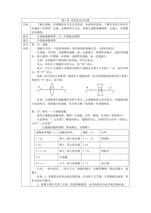 北师大版八年级物理下册章节知识点模板.doc