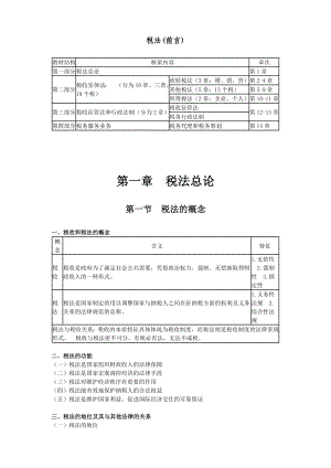 注册会计师《税法》考试辅导(完整版).doc