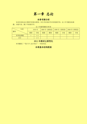 注册会计师 会计·基础班·第一章总论.doc