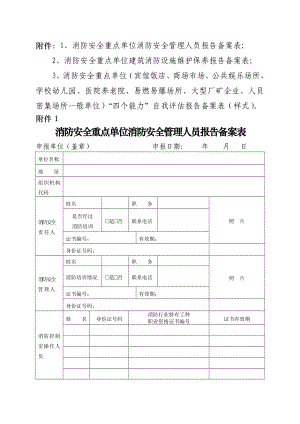 最新消防安全重点单位四个能力”自我评估报告备案表.doc