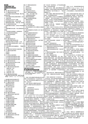 自考课程与教学论串讲笔记 自考小抄自考笔记.doc