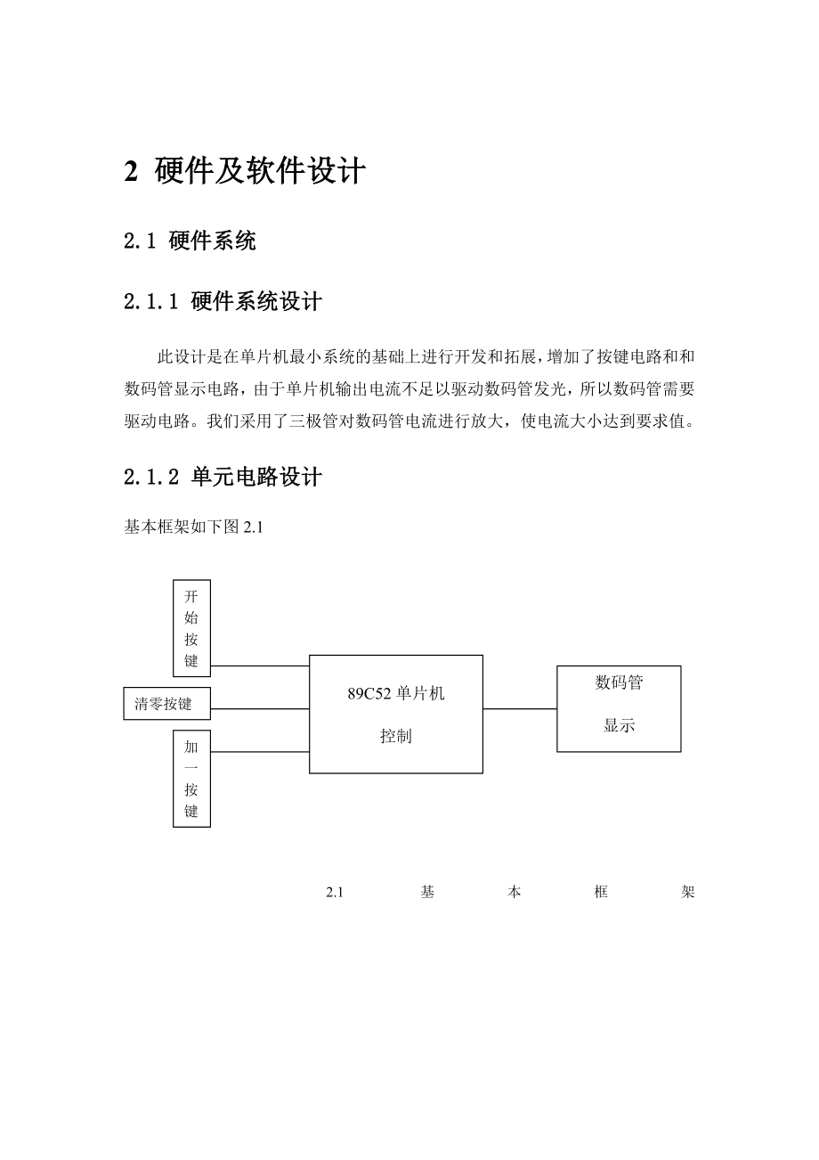 单片机课程设计 外部脉冲计数器.doc_第2页