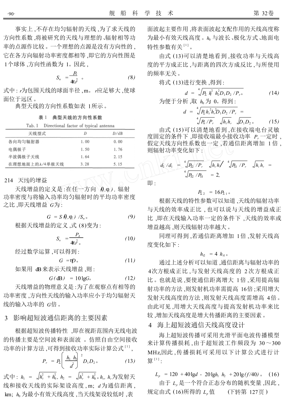 海上超短波通信距离分析.doc_第3页