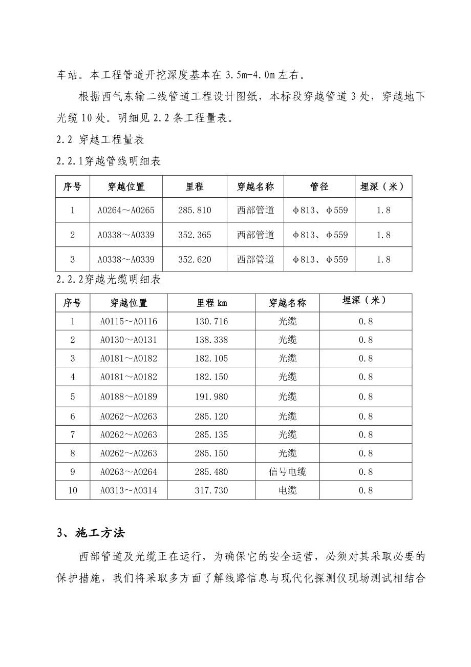 6B标段穿越管道光缆施工方案.doc_第3页