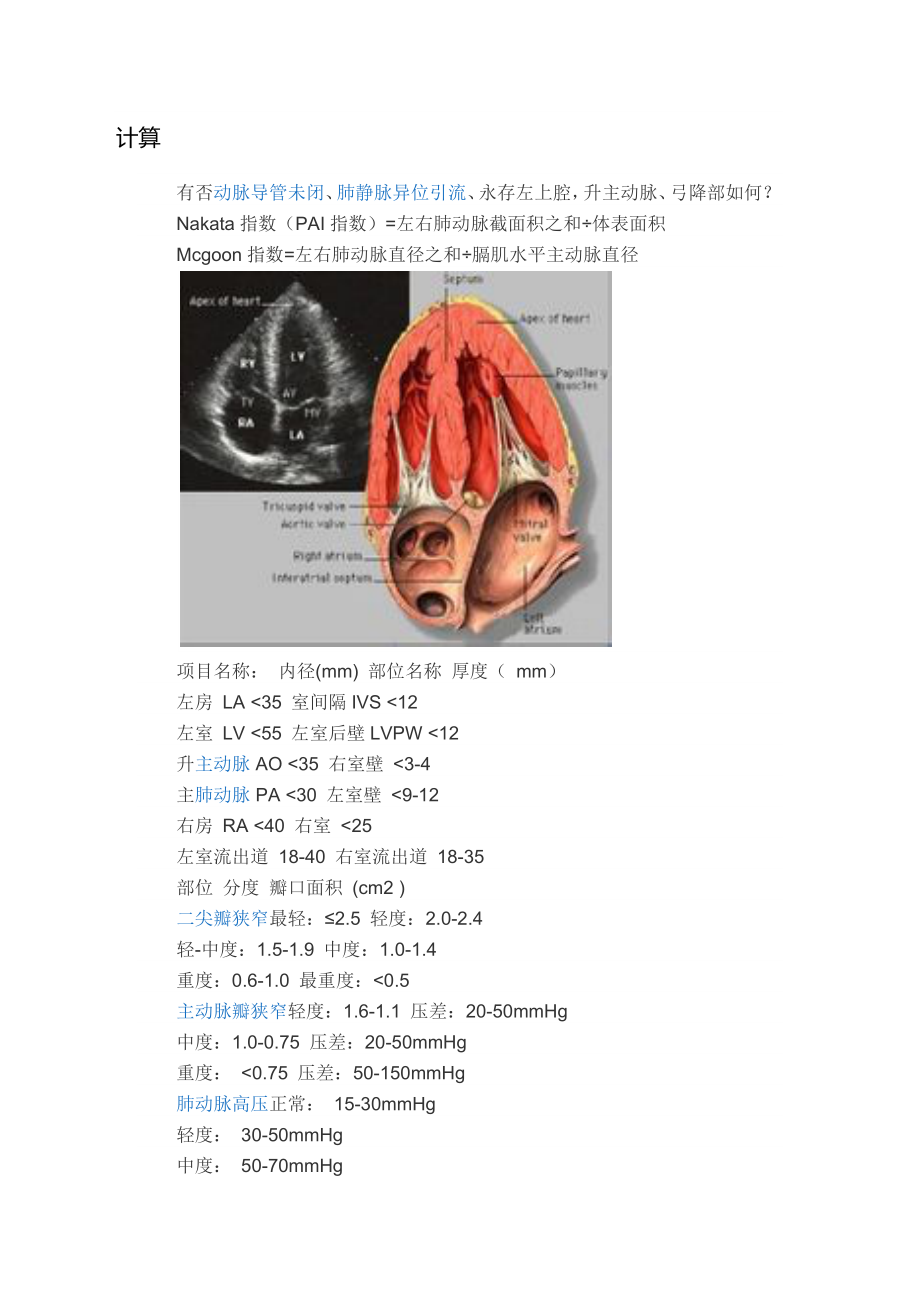 心脏彩超正常值汇总.doc_第2页