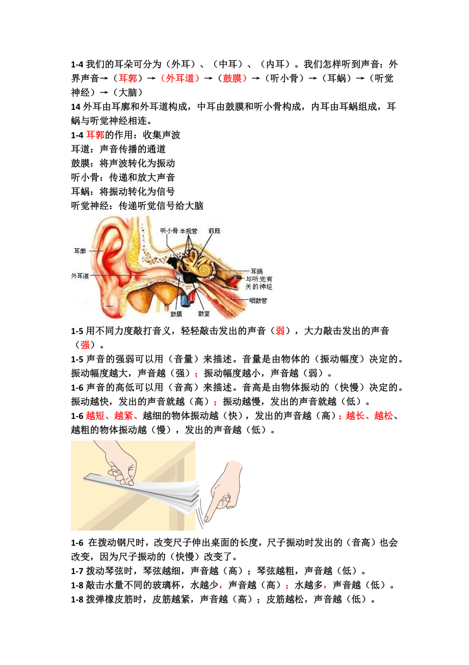 教科版小学科学四上复习资料.docx_第2页