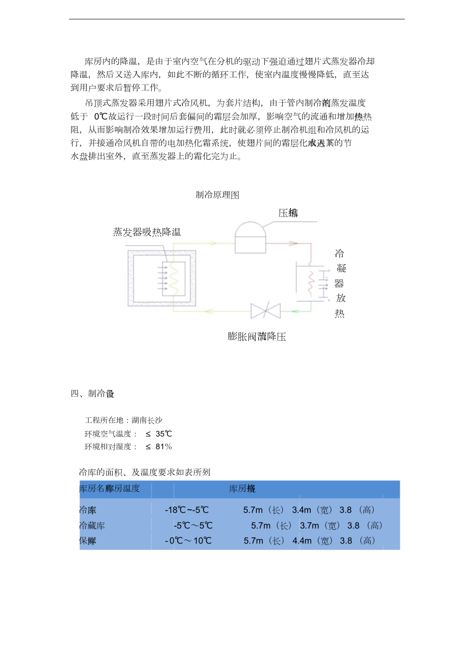 冷库技术方案书.doc_第2页