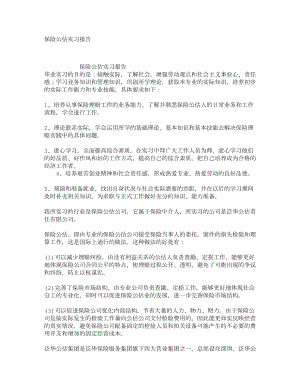 保险公估实习报告2.doc