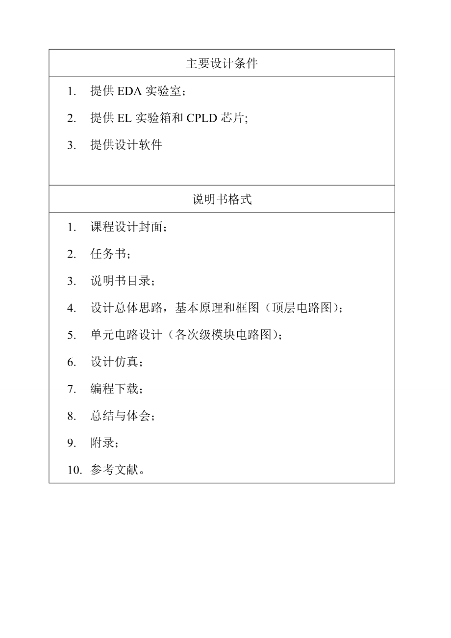 基于CPLD的出租车计费器嵌入式课程设计.doc_第2页