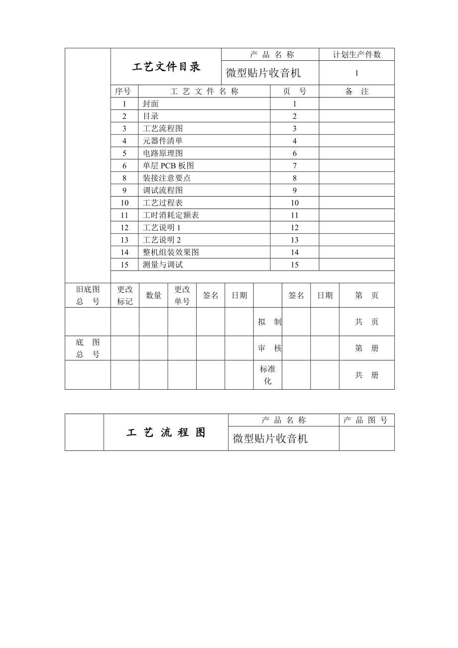 微型贴片收音机产品工艺文件.doc_第2页