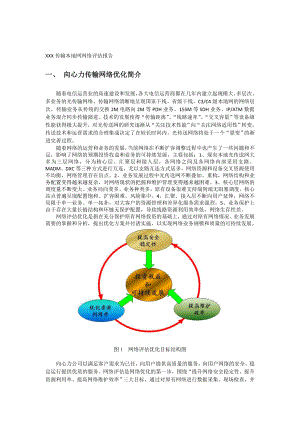 传输网络评估报告模板.doc