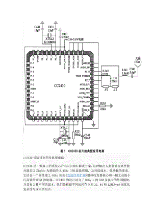 CC2430 简介 芯片的典型应用电路图.doc