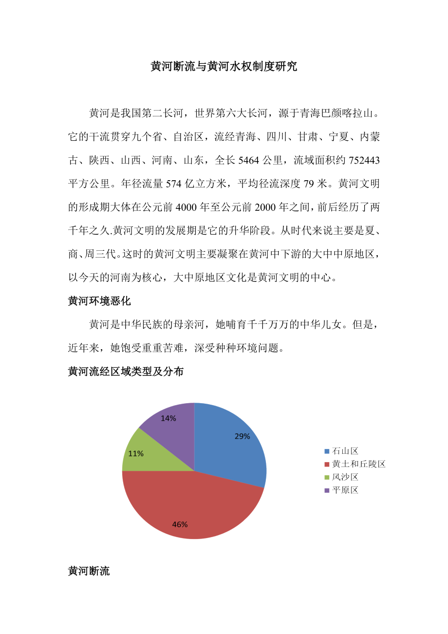 黄河断流与黄河水权制度研究＿实践调查报告.doc_第2页