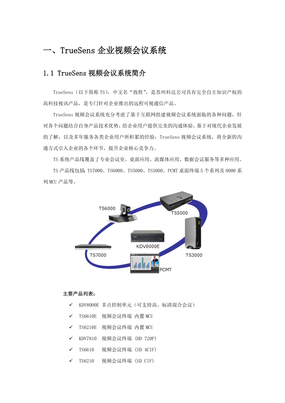 标清视频会议系统技术方案.doc_第3页