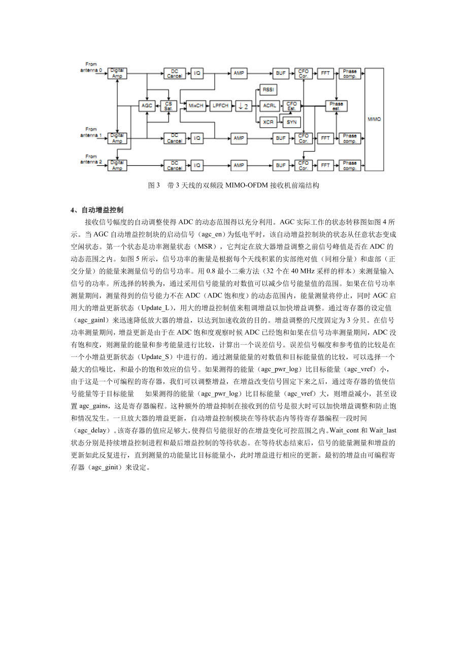 无线局域网接收器的高效自动增益控制算法和结构毕业论文翻译.doc_第3页