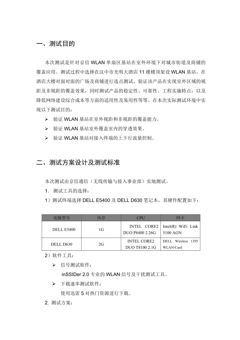 京信WLAN基站无线覆盖测试报告.doc_第3页