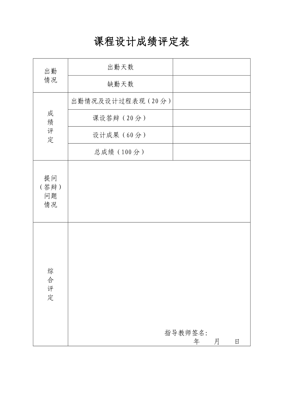 《数字电子技术》课程设计交通信号灯控制电路的设计与仿真.doc_第3页