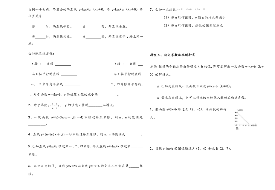 沪科版八年级一次函数知识点及经典例题培优.doc_第3页