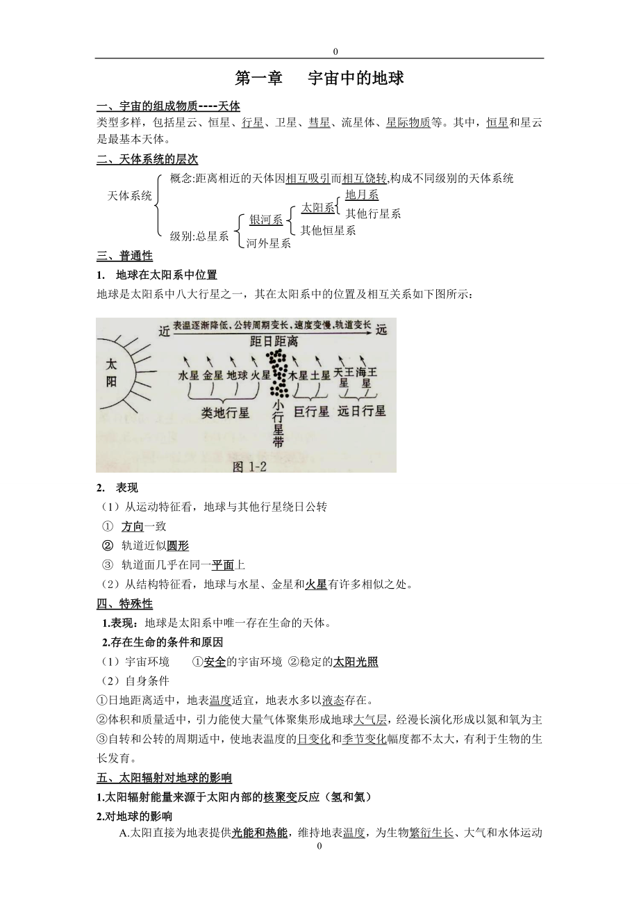 地理学考复习知识点资料.doc_第1页