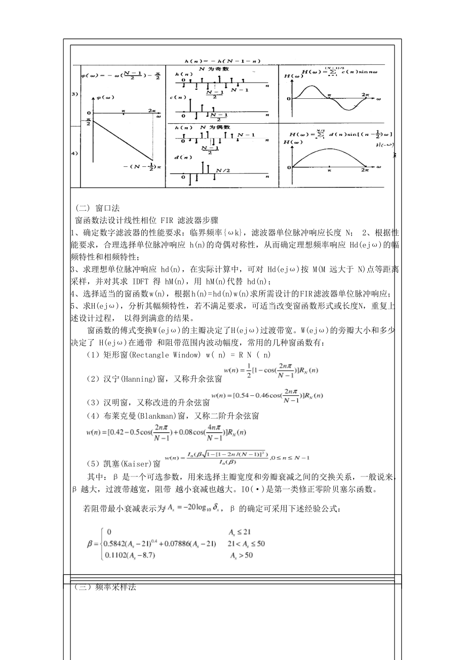 实验五FIR数字滤波器的设计.doc_第2页