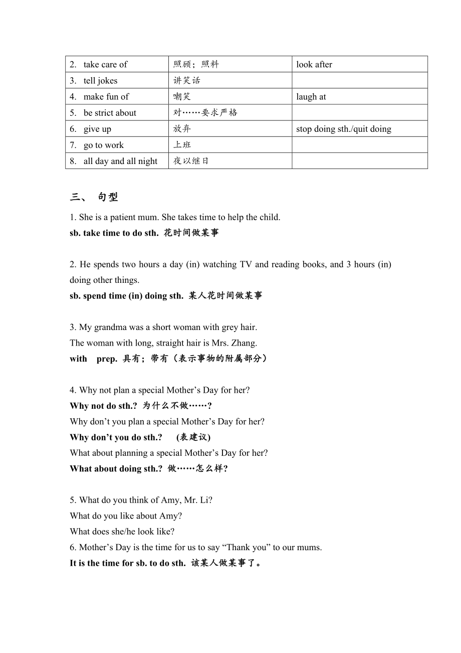 牛津深圳七年级下-unit1-People-around-us--知识点总结归纳和单元练习.doc_第2页