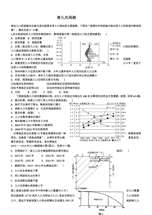 湘教版地理必修二期末复习题.docx