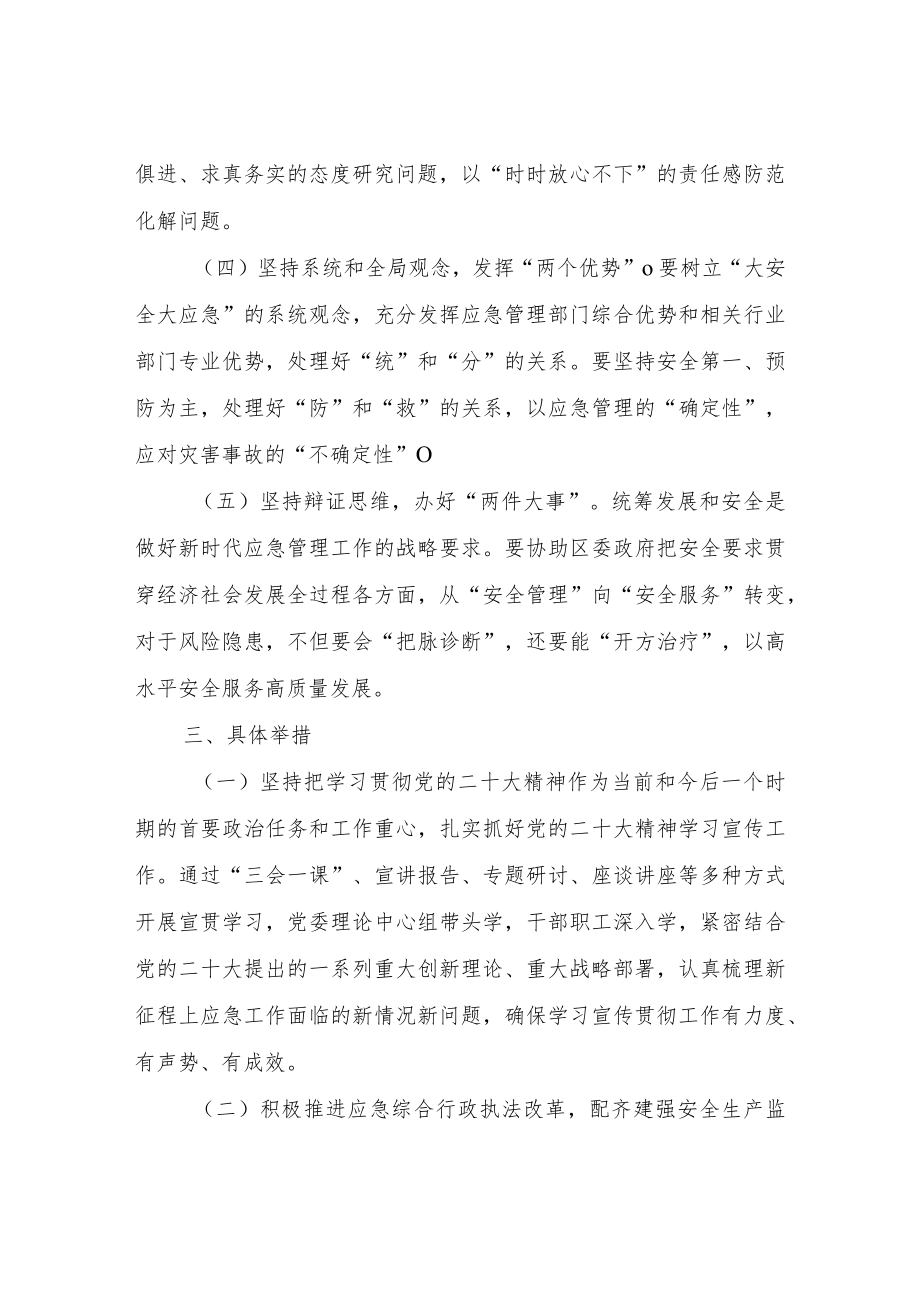 XX区应急管理局2023年工作计划.docx_第2页