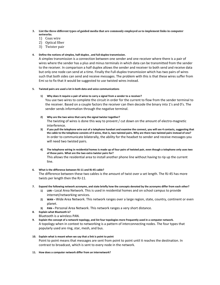 Part 1 R1 What is the difference between a host and an end system ....doc_第2页