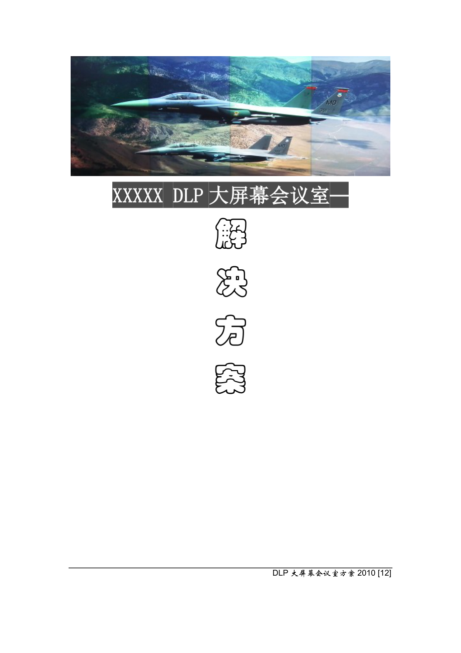 大屏幕会议DLP系统解决方案.doc_第1页