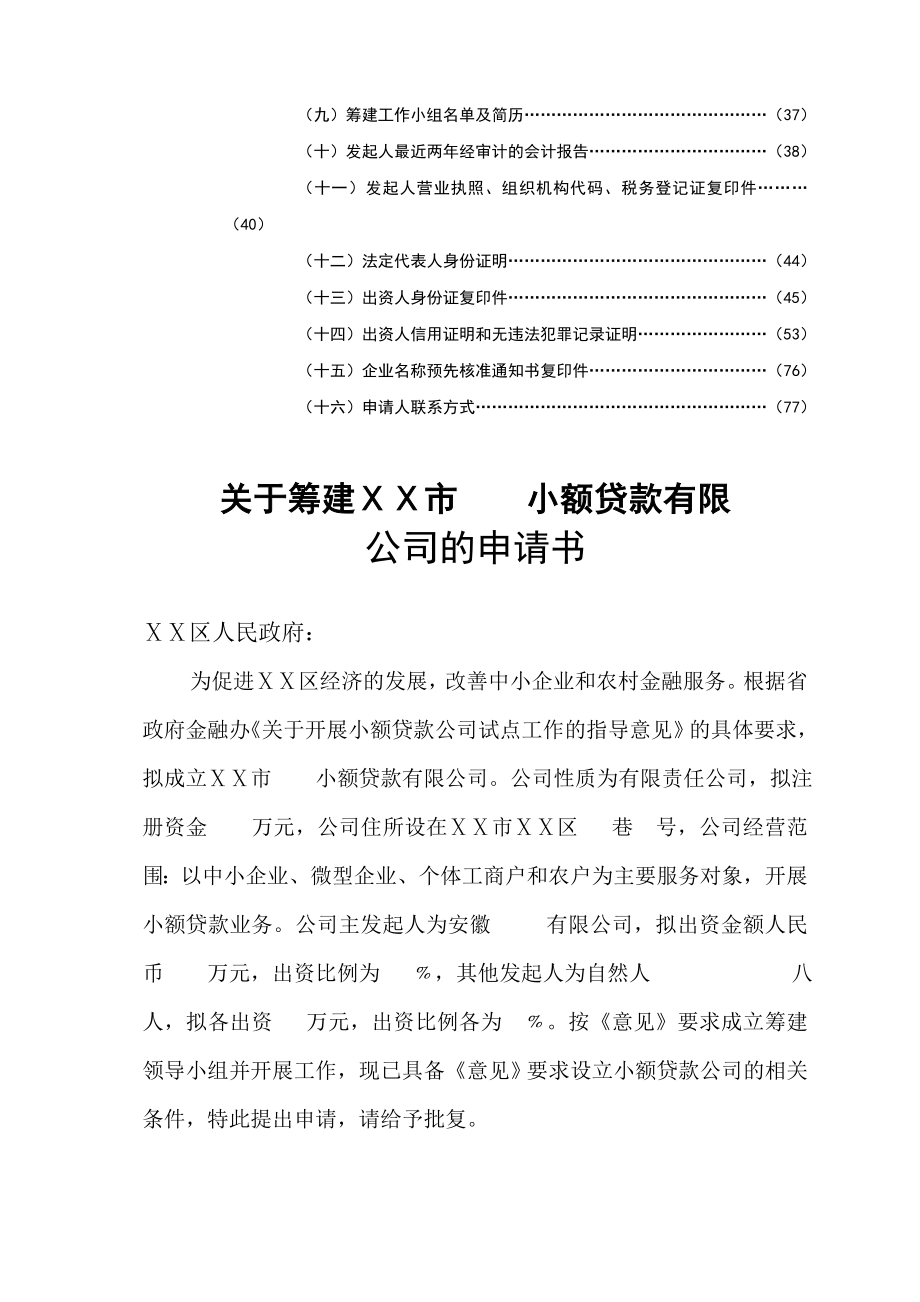 小额贷款公司筹建文本.doc_第2页