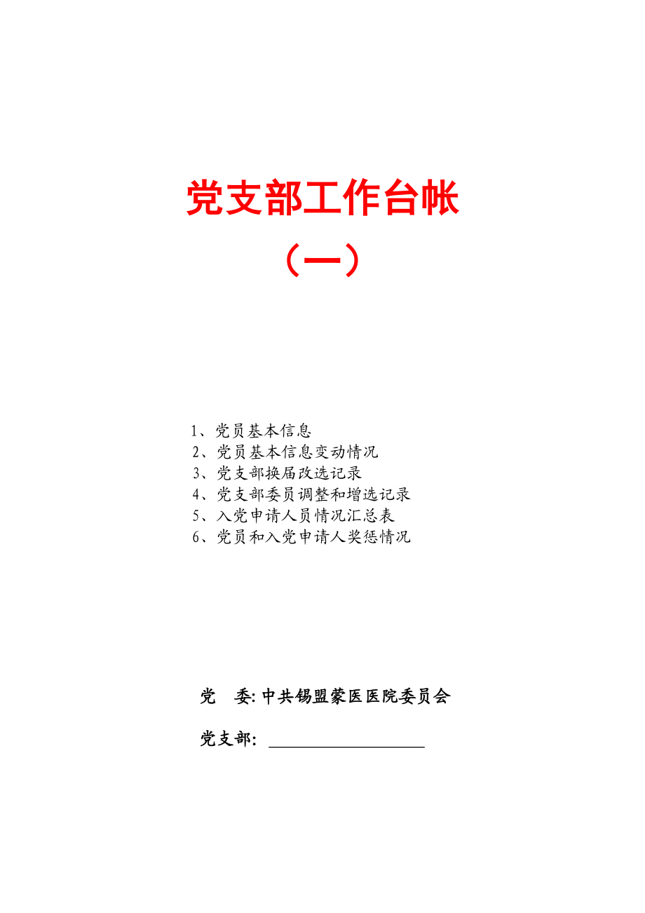 党支部工作台账.doc_第1页