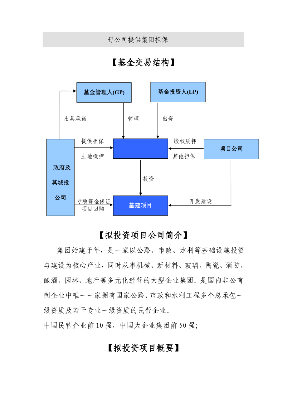 私募股权基金介绍（范本） .doc_第2页