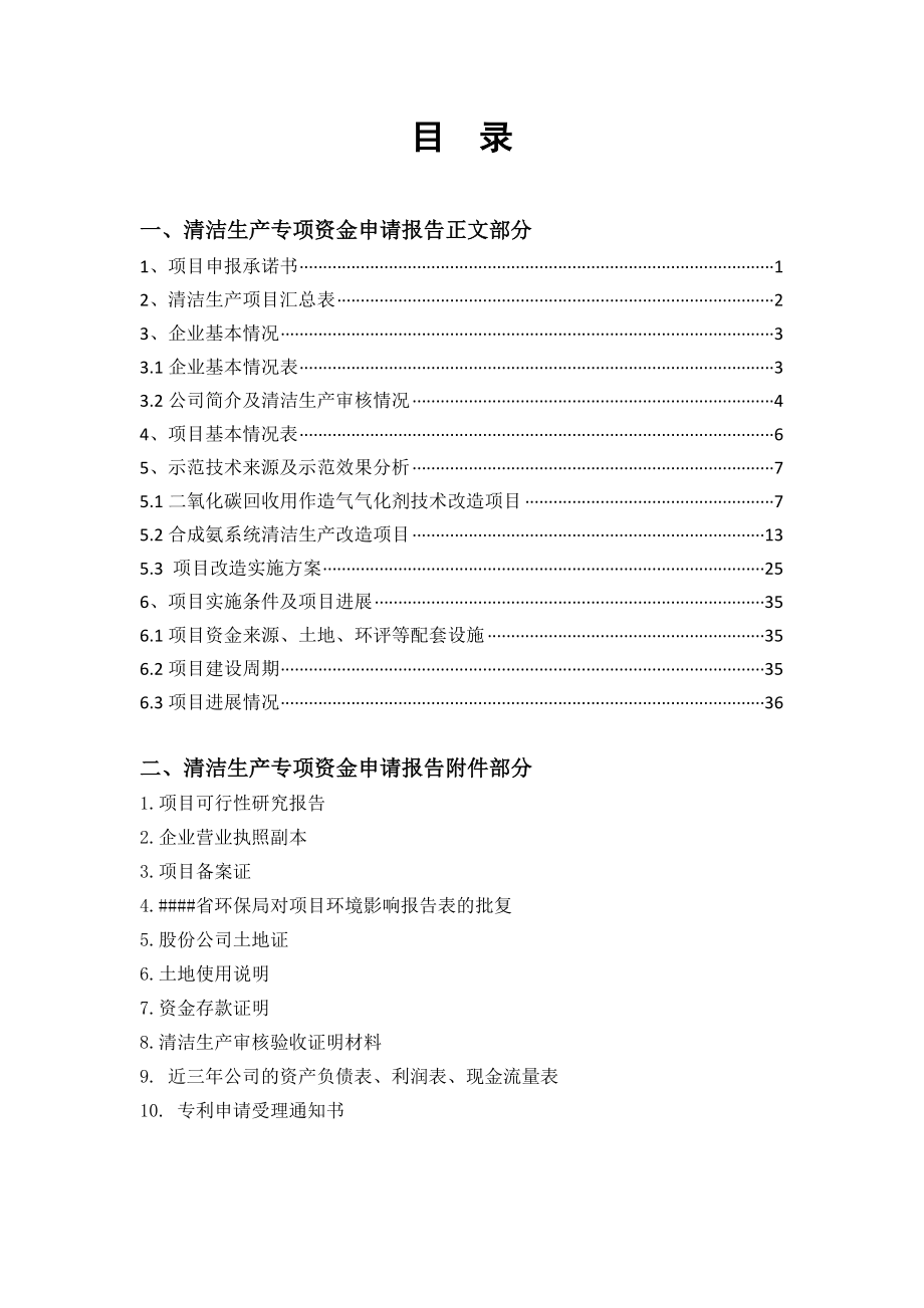 清洁生产专项资金应用示范项目资金申请报告.doc_第2页