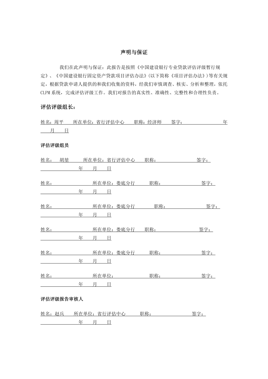 商业银行项目融资评估报告——汽车板评估报告.doc_第2页