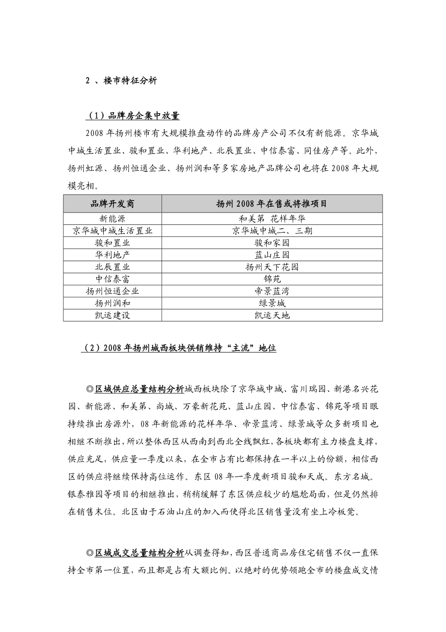 一季度扬州房地产市场分析报告.doc_第3页