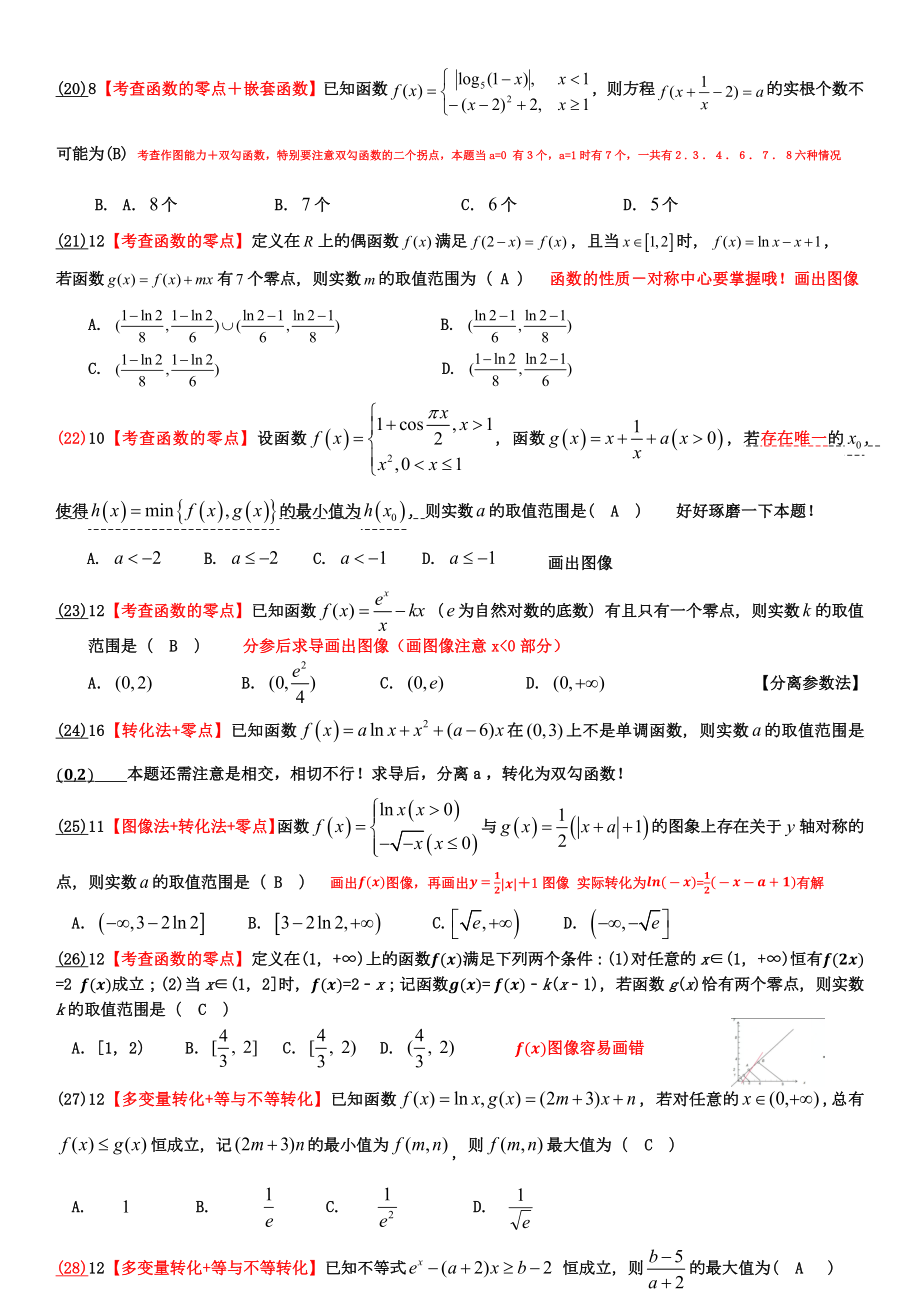 导数压轴小题汇编.docx_第3页