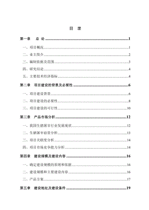 某某县某某公司生猪定点屠宰场可行性研究报告.doc