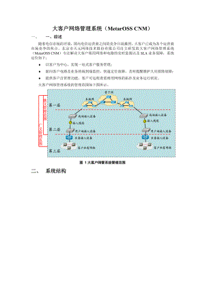 天元大客户网络管理系统.doc