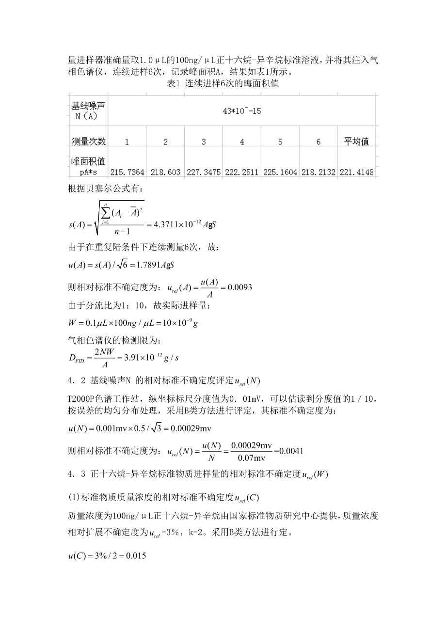 气相色谱仪不确定度评定分析.doc_第2页