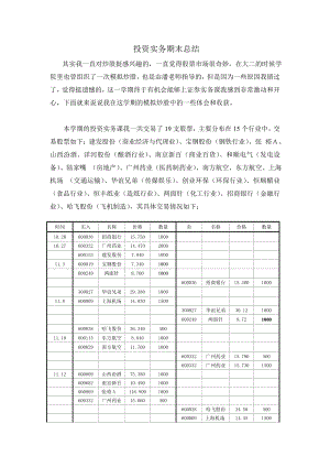 投资实务课程总结.doc