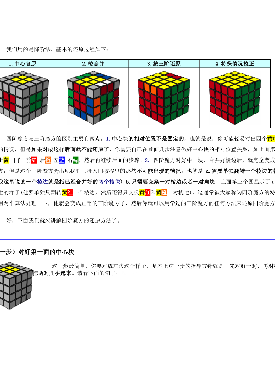 四阶魔方详细图解.doc_第1页