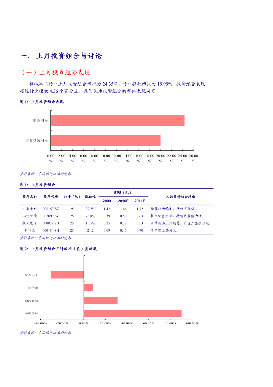 银河证券机械军工行业投资组合研究：行业面临高位压力,工程机械增速将回落100803.doc_第3页