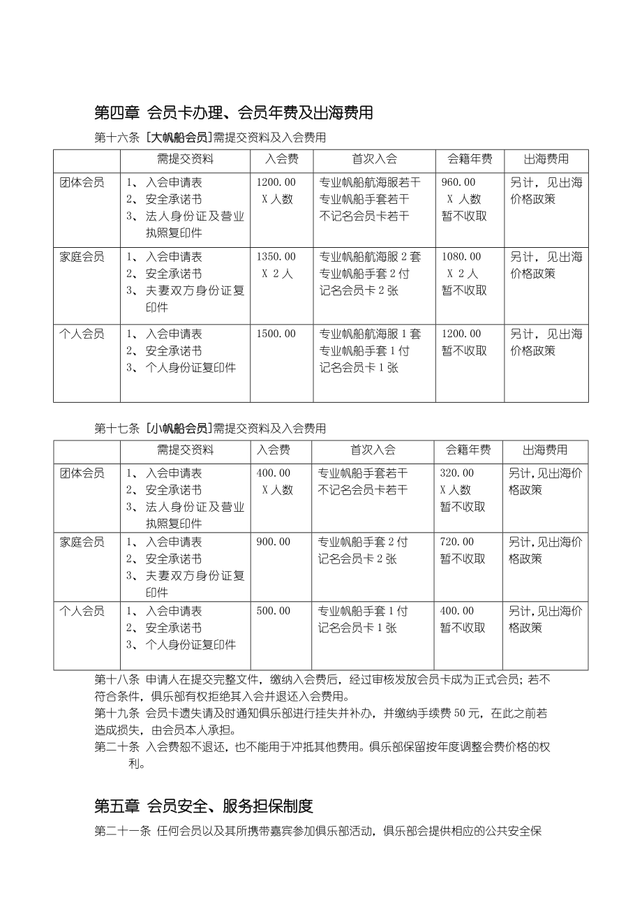 大连名岛帆船俱乐部会员政策.doc_第2页