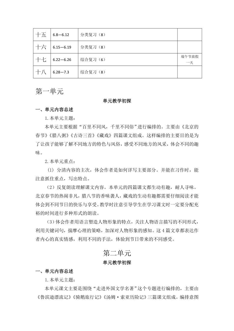 小学语文六年级下册优秀教案全册.doc_第2页