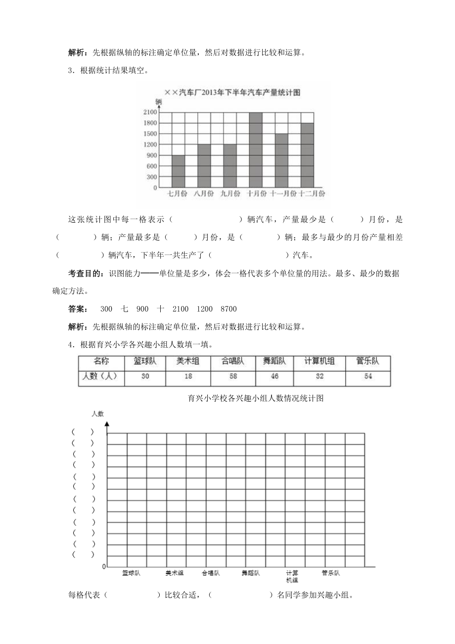 人教版四年级数学上册第七单元练习题.doc_第2页