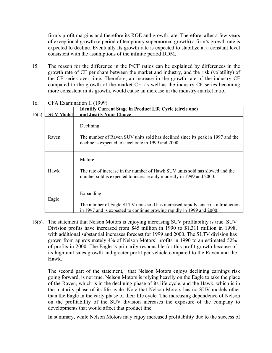 solution manual for 《investment analysis and portfolio management》 ch14.doc_第3页