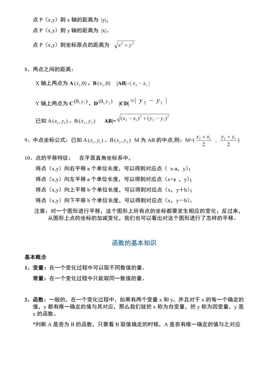 初中函数知识点总结.docx_第2页