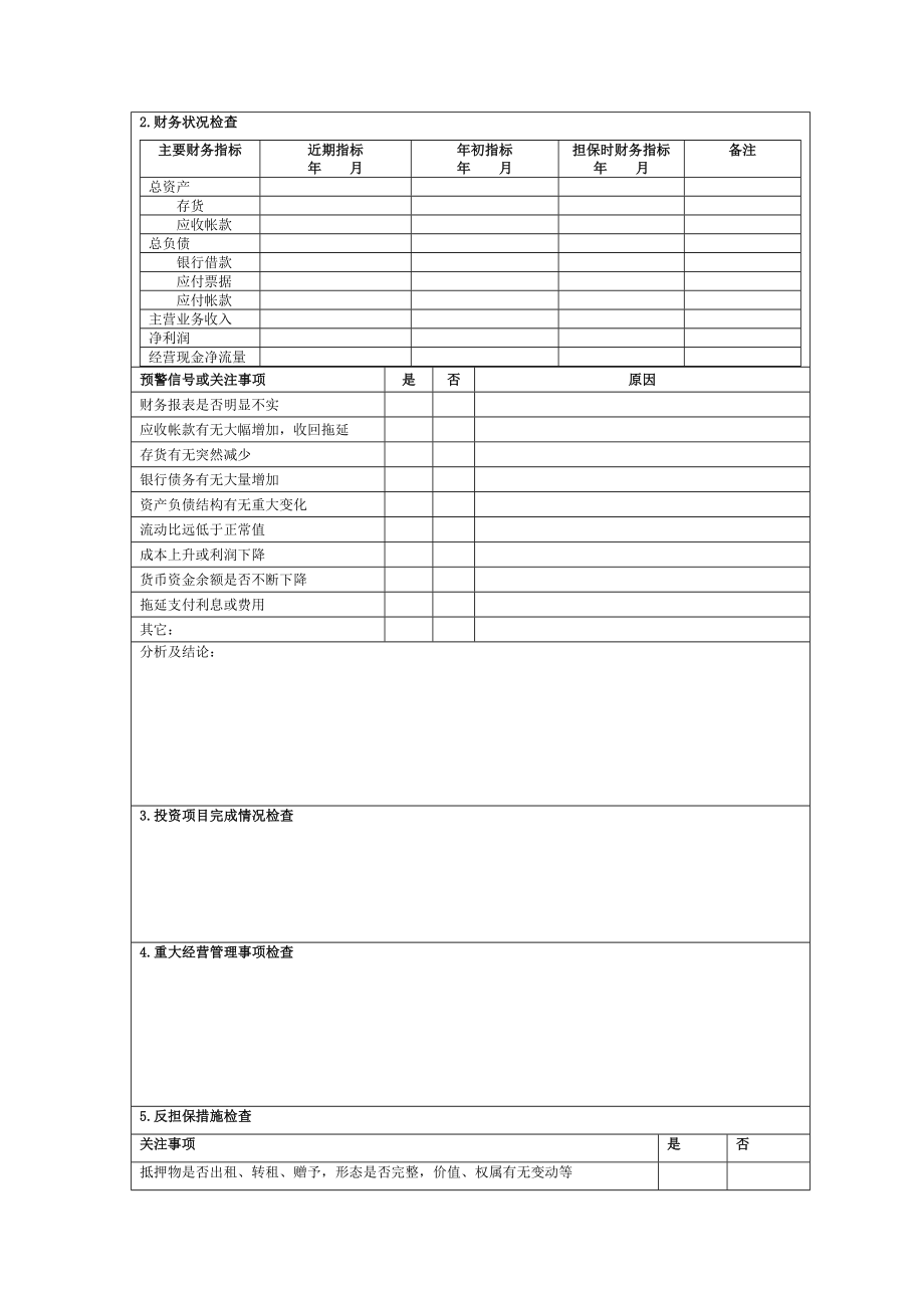 钢贸融资担保项目保后监管报告.doc_第2页