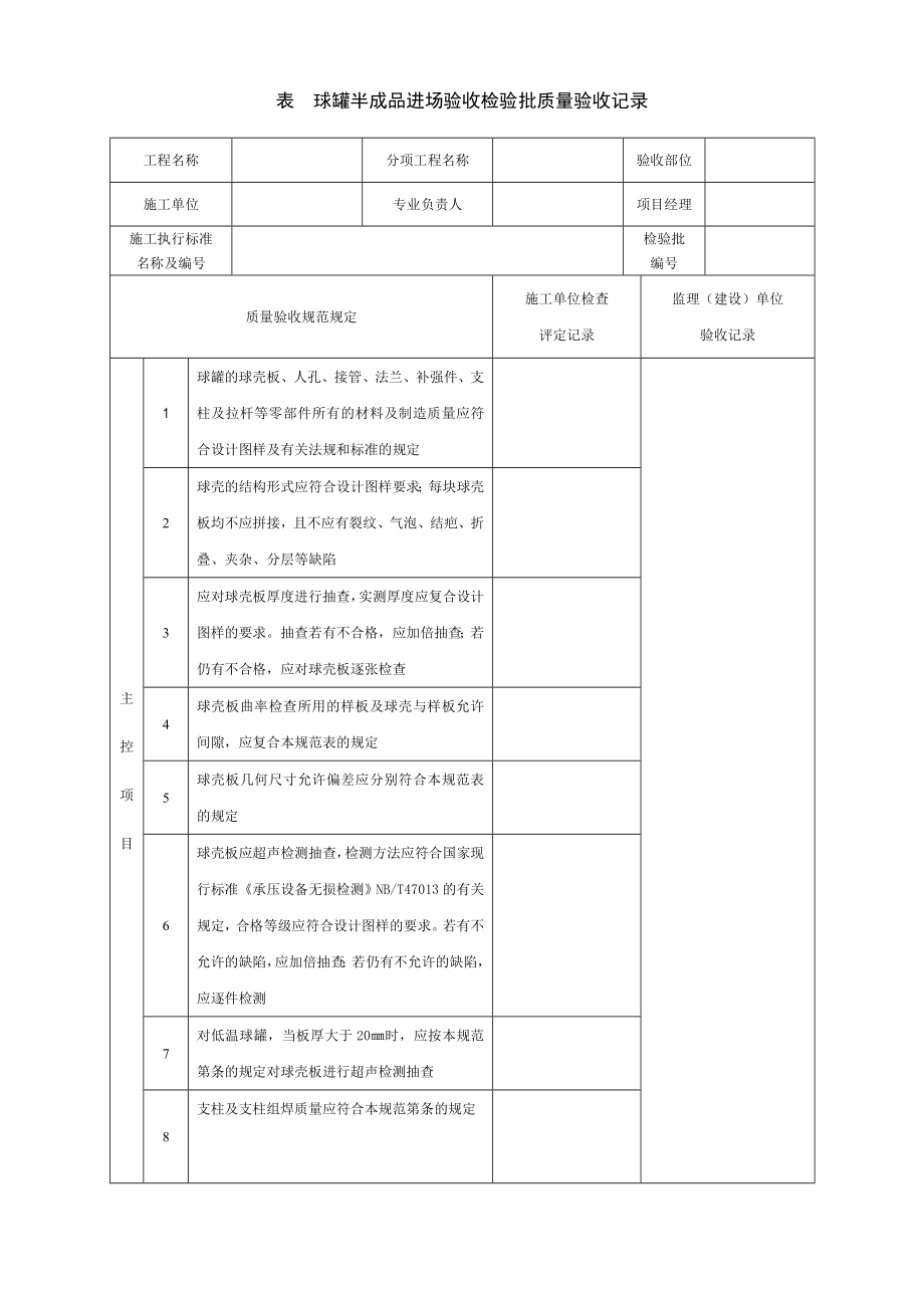 SY4202储罐工程检验批表格.doc_第2页