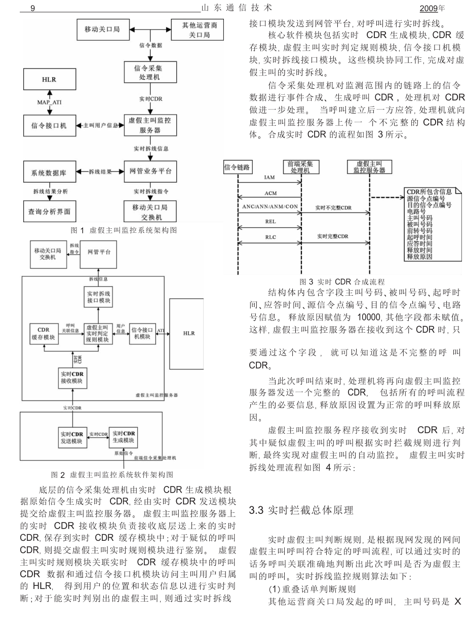 通信网虚假主叫呼叫自动监控实时拦截方案及实践.doc_第2页